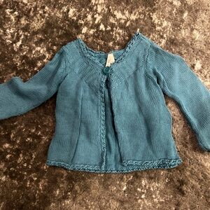 Old Navy Teal Knit Sweater